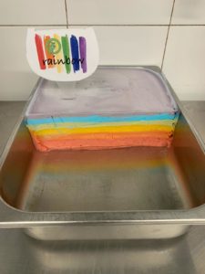 gelato rainbow