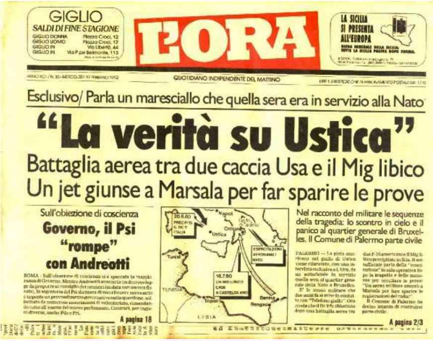 Via del Giornale L’Ora c’è. Evviva Palermo