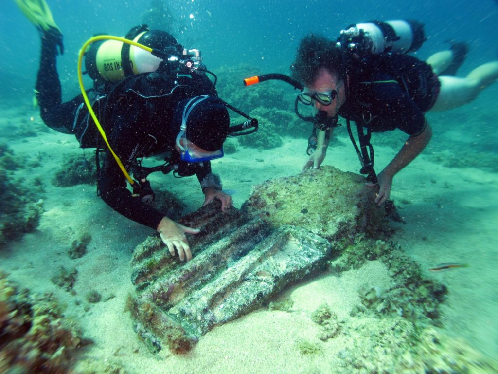 Il mare di Sicilia restituisce una basilica bizantina sommersa da 1500 anni